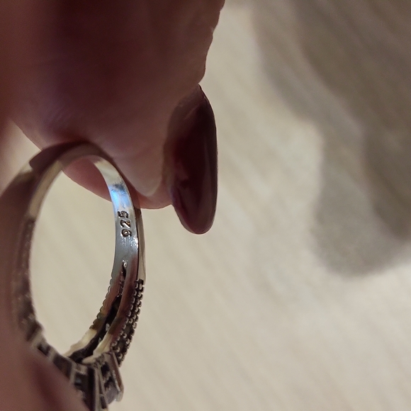 Sterling silver ring - Picture 3 of 6